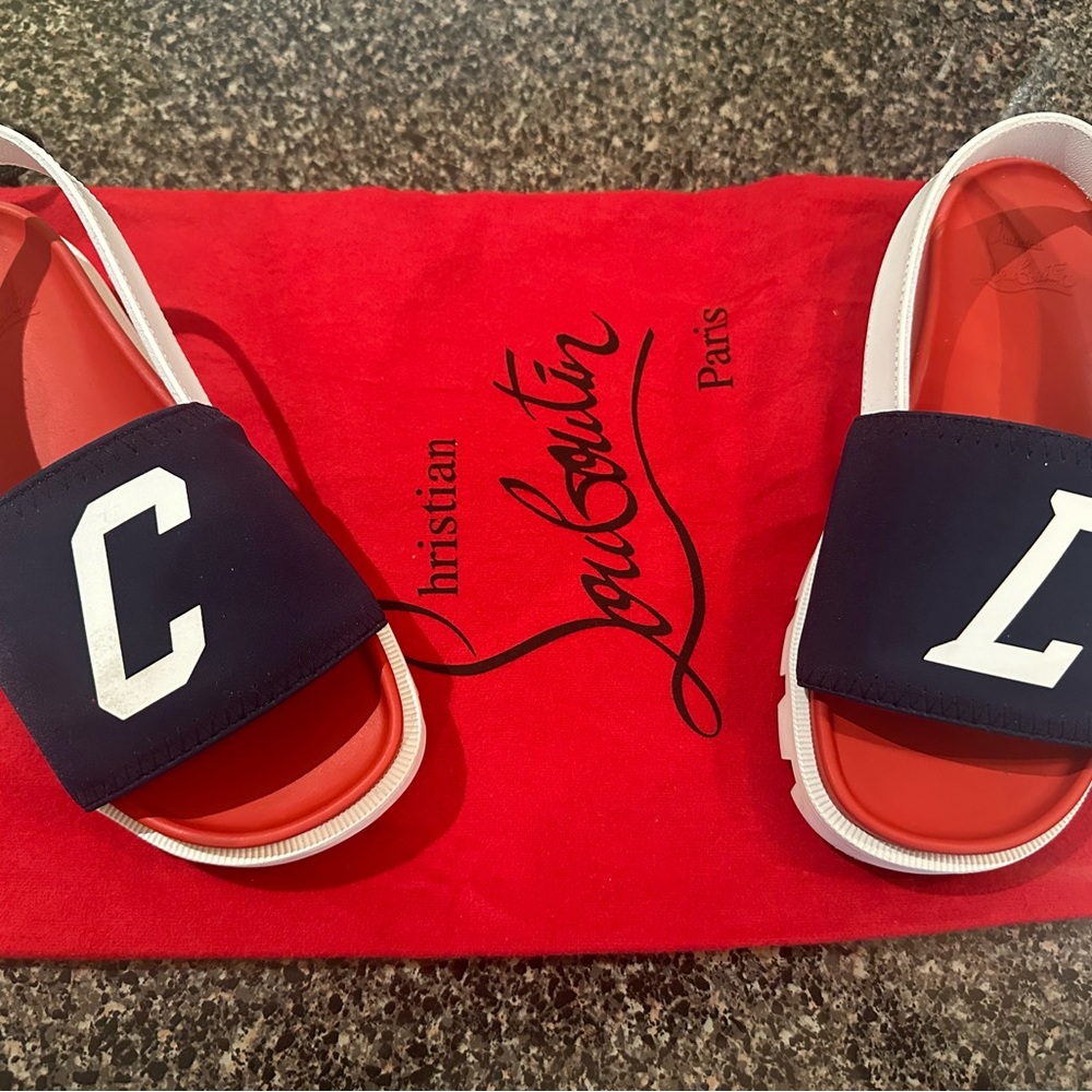 Authentic Christian Louboutin size 1 sandals